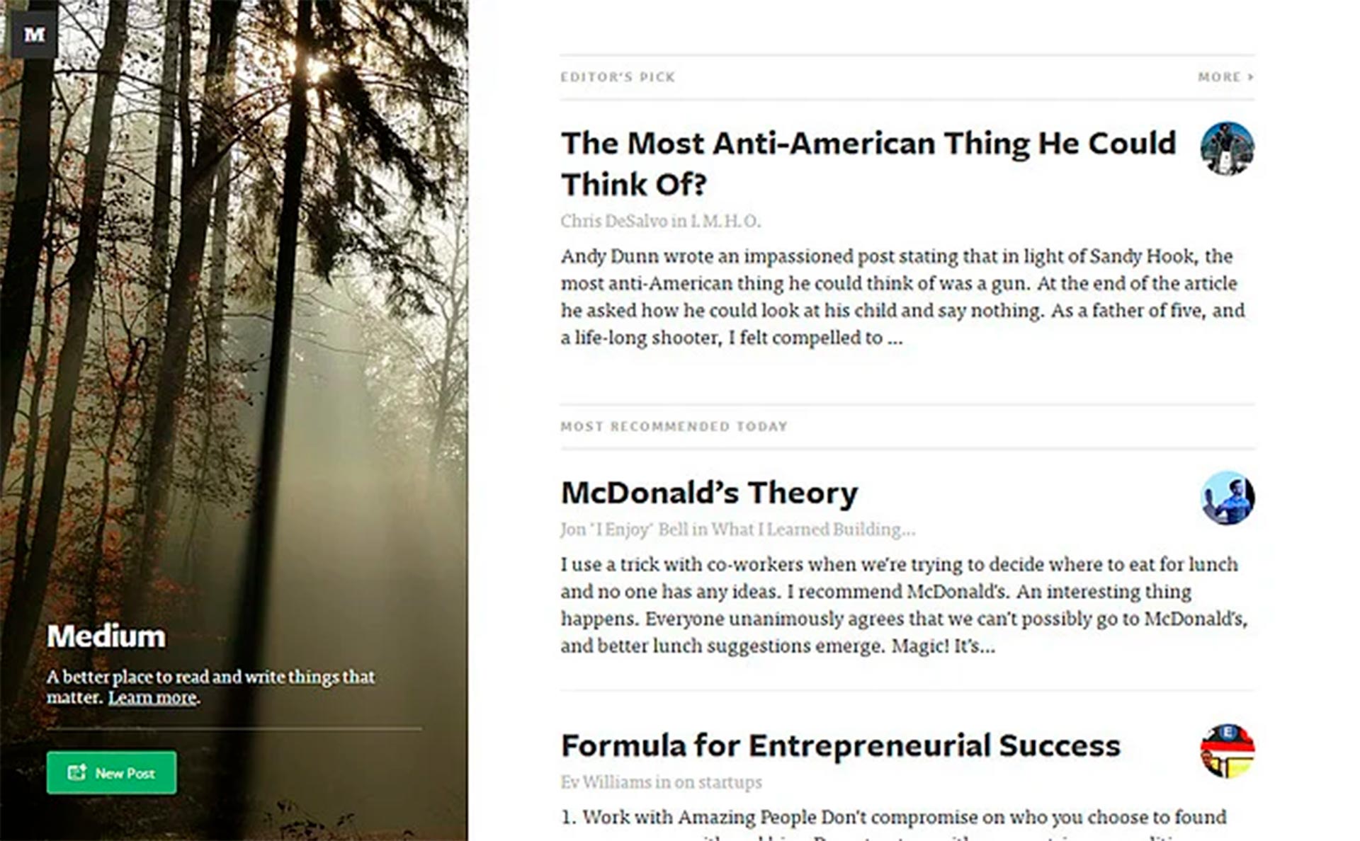 As melhores plataformas gratuitas para você fabricar seu blog 3 plataforma de blog gratuita medium