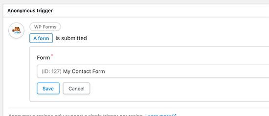 Como criar fluxos de trabalho automatizados em WordPress com Uncanny Automator 8 Como criar fluxos de trabalho automatizados em WordPress com Uncanny Automator 7