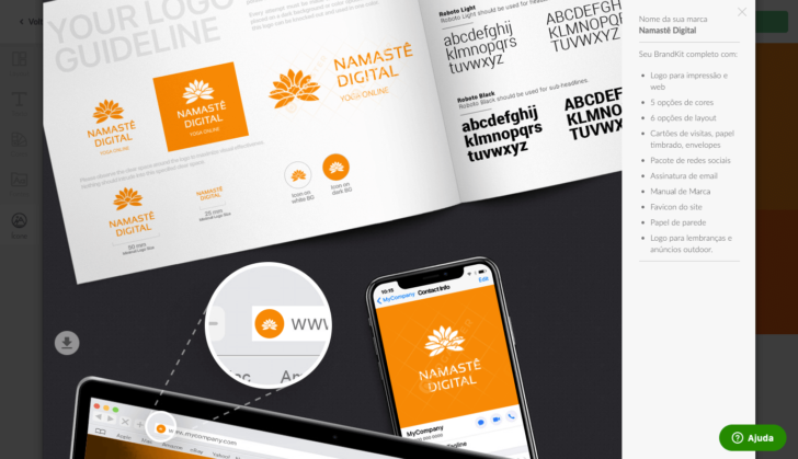 Criador de logotipo Logaster