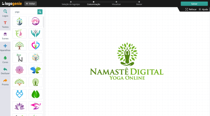 Criador de logotipo Logogenie