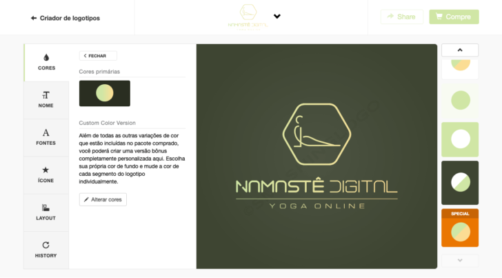 Criador de Logos Smashing Logo