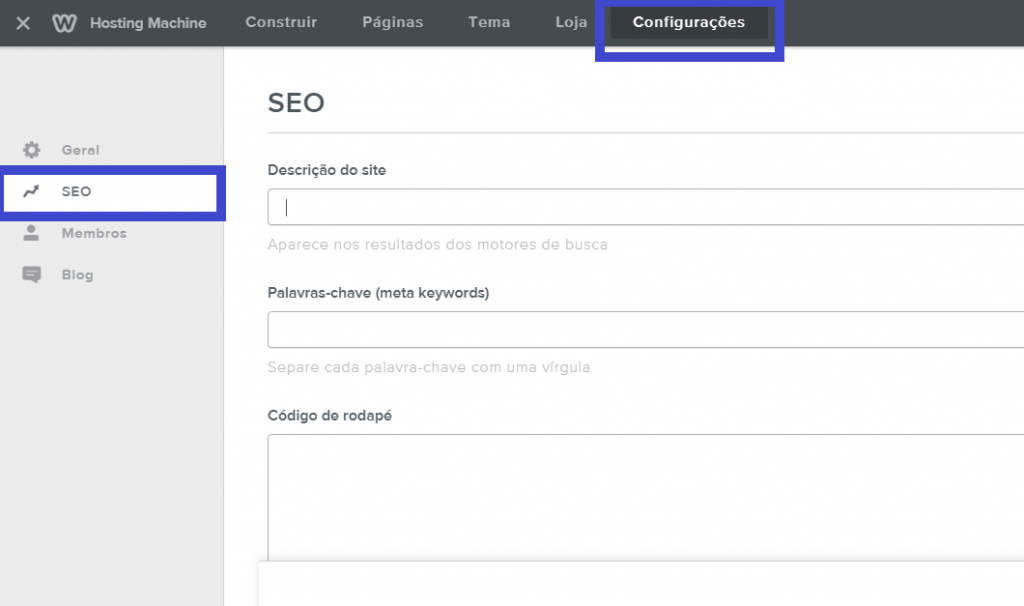 Weebly vale a pena? Porquê usar o fundador de sites Weebly? 16 SEO WEEBLY