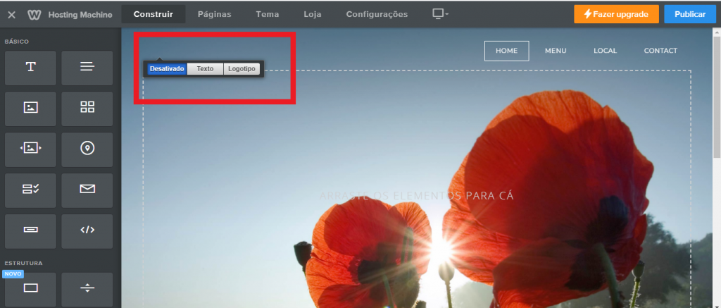 Weebly vale a pena? Porquê usar o fundador de sites Weebly? 9 adicionar logo weebly