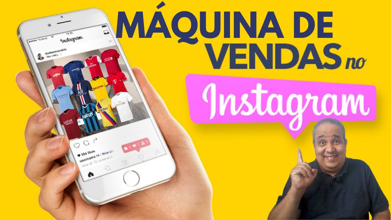 Como Criar Uma MÁQUINA DE VENDAS EXPLOSIVA no Instagram - Como Vender Camisas de Time no Instagram 5 Como Criar Uma MÁQUINA DE VENDAS EXPLOSIVA no Instagram - Como Vender Camisas de Time no Instagram 5