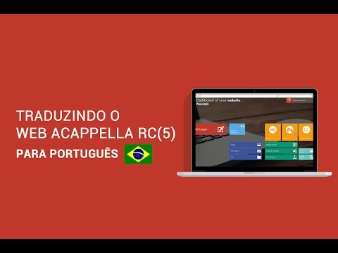 Traduzindo o Web Acappella RC5 para Português 4