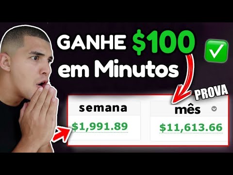 ($100+ POR DIA!) Ganhe +$100 Por 10 Minutos TODOS OS DIAS! | Ganhe dinheiro online 1 ($100+ POR DIA!) Ganhe +$100 Por 10 Minutos TODOS OS DIAS! | Ganhe dinheiro online 1