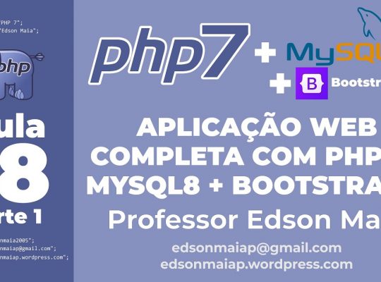 Curso de PHP 7 Projeto Completo com PHP 7, MySQL 8 e Bootstrap 5 [Parte 1] 4